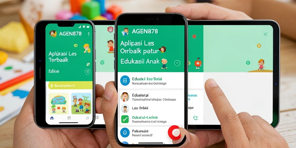 Antarmuka AGEN878 yang intuitif dan menarik untuk Les Online.