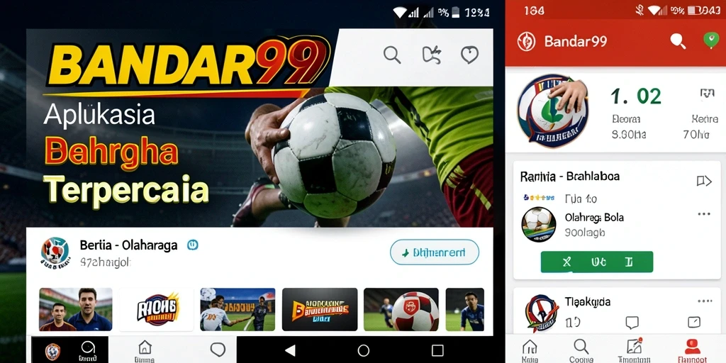 Antarmuka utama BANDAR99 yang intuitif dan informatif.