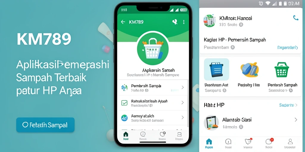 Tampilan antarmuka yang sederhana dan fungsional KM789.