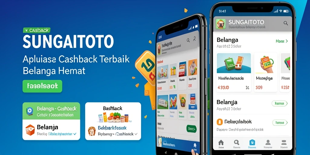 Antarmuka SUNGAITOTO menampilkan berbagai pilihan Cashback menarik.