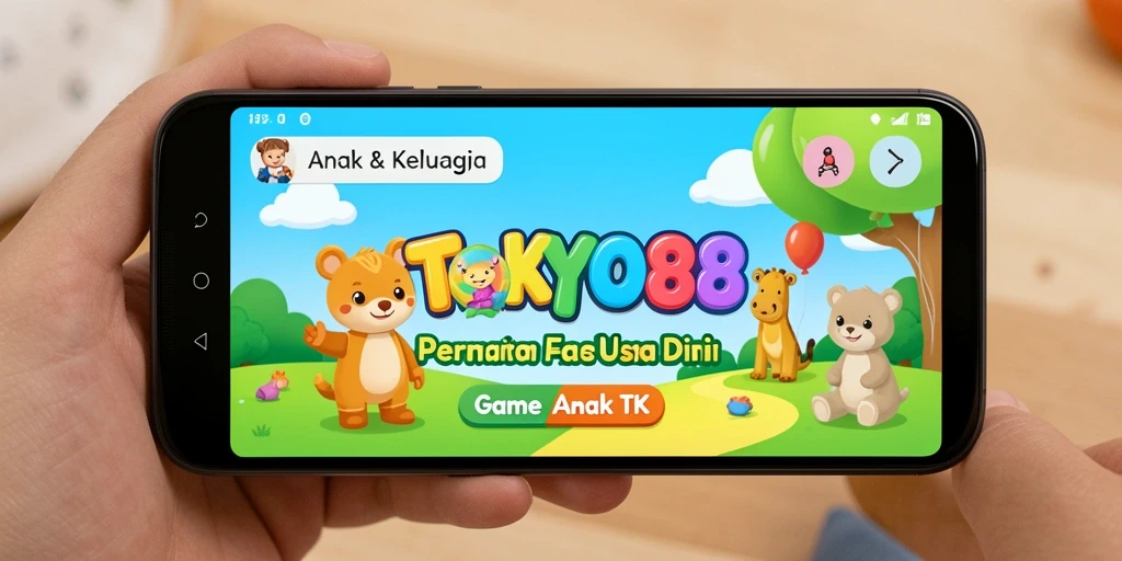 Antarmuka cemerlang dan interaktif dari TOKYO88.