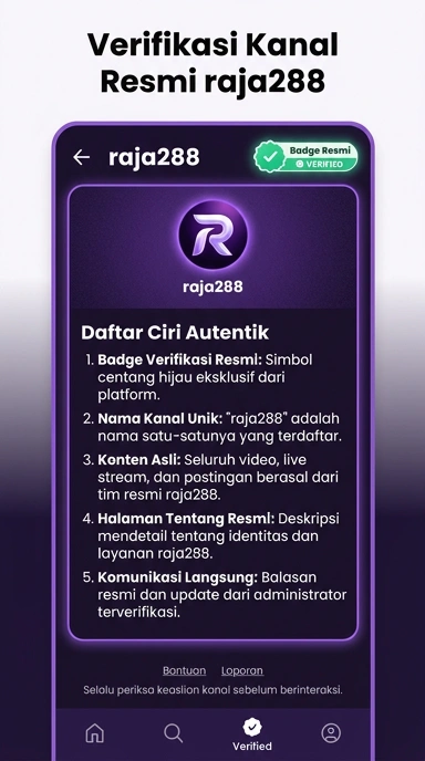 Kanal Resmi raja288 untuk Pengguna Android Indonesia